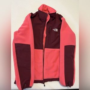 North face zip up jacket
